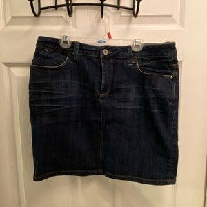 Jean Mini Skirt